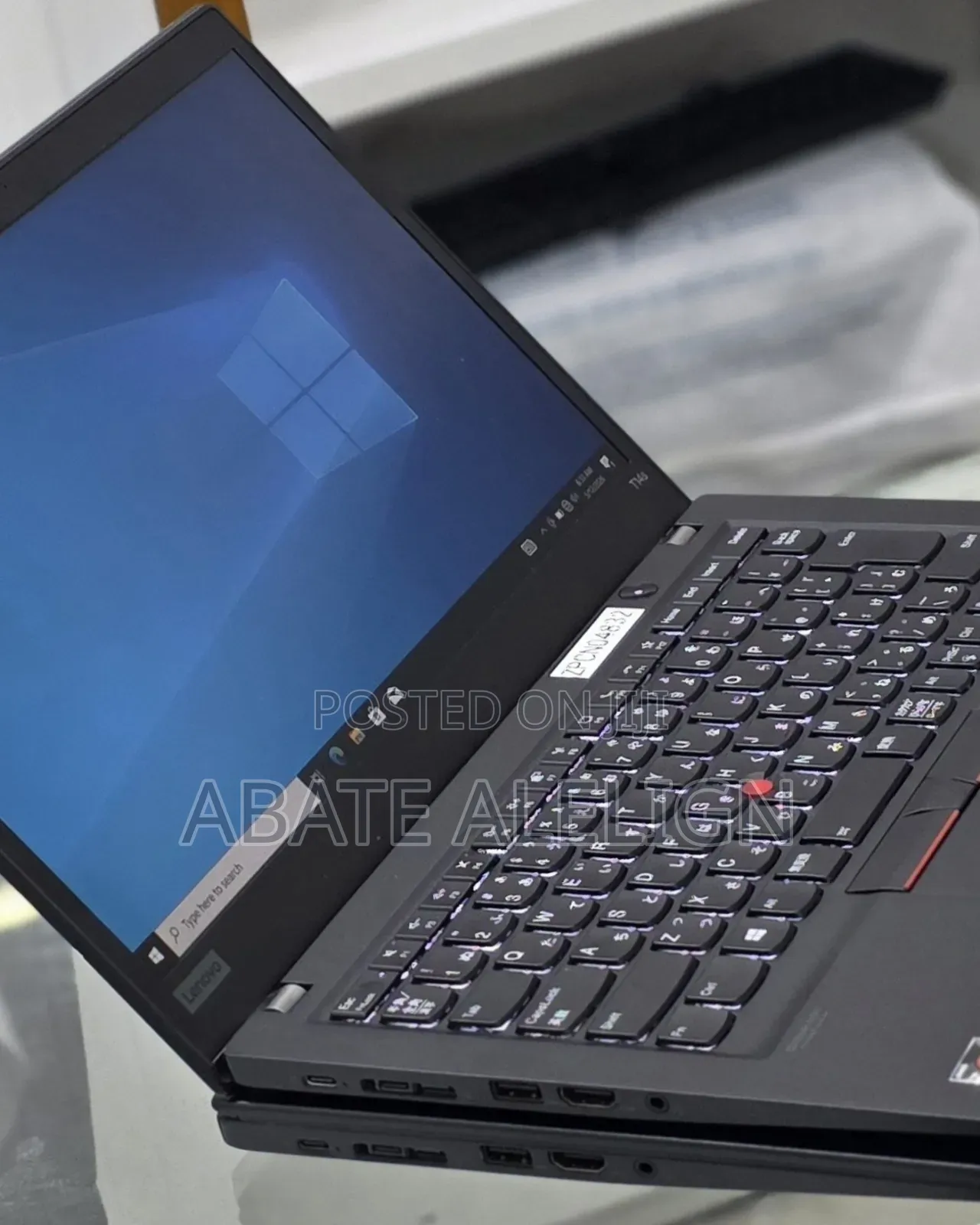 New Laptop Lenovo ThinkPad T14 G1 16GB AMD Ryzen 5 SSD 512GB