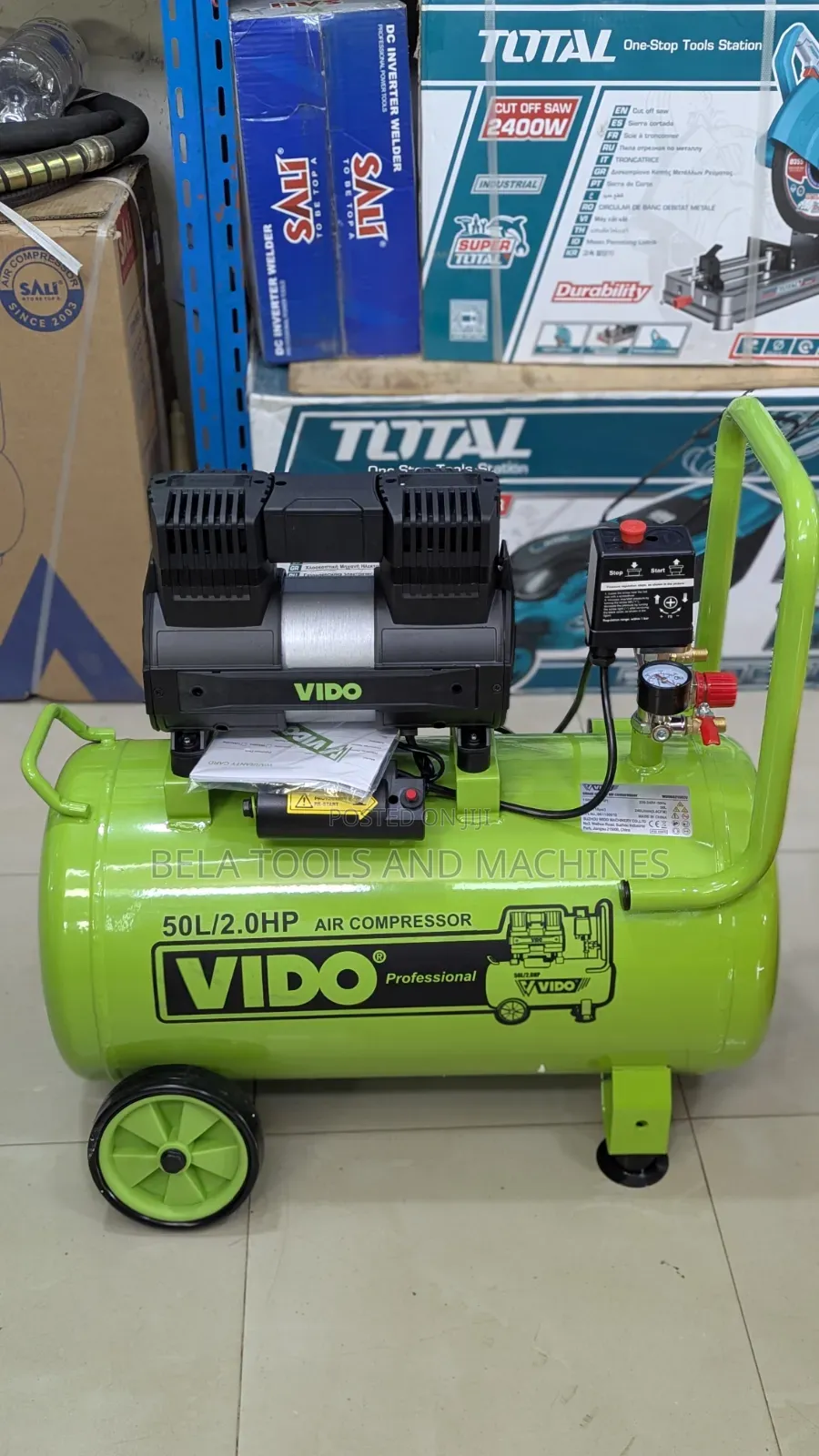 Vido Compressor 50lit Silent Compressor