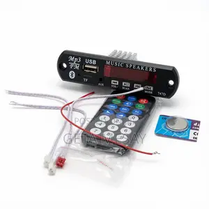 Bluetooth Mp3 Amplifier Board (15wx2 Stereo, Dc 12v)