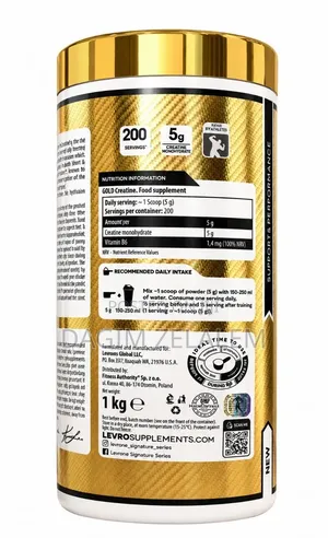 1kg Creatine Gold Monohydrate