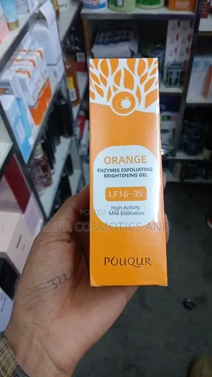 Orange Exfoliating Brightening Gel