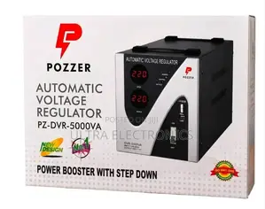 Pozzer Pz-dvr-5000va Automatic Voltage Regulator Designed To Stabilize