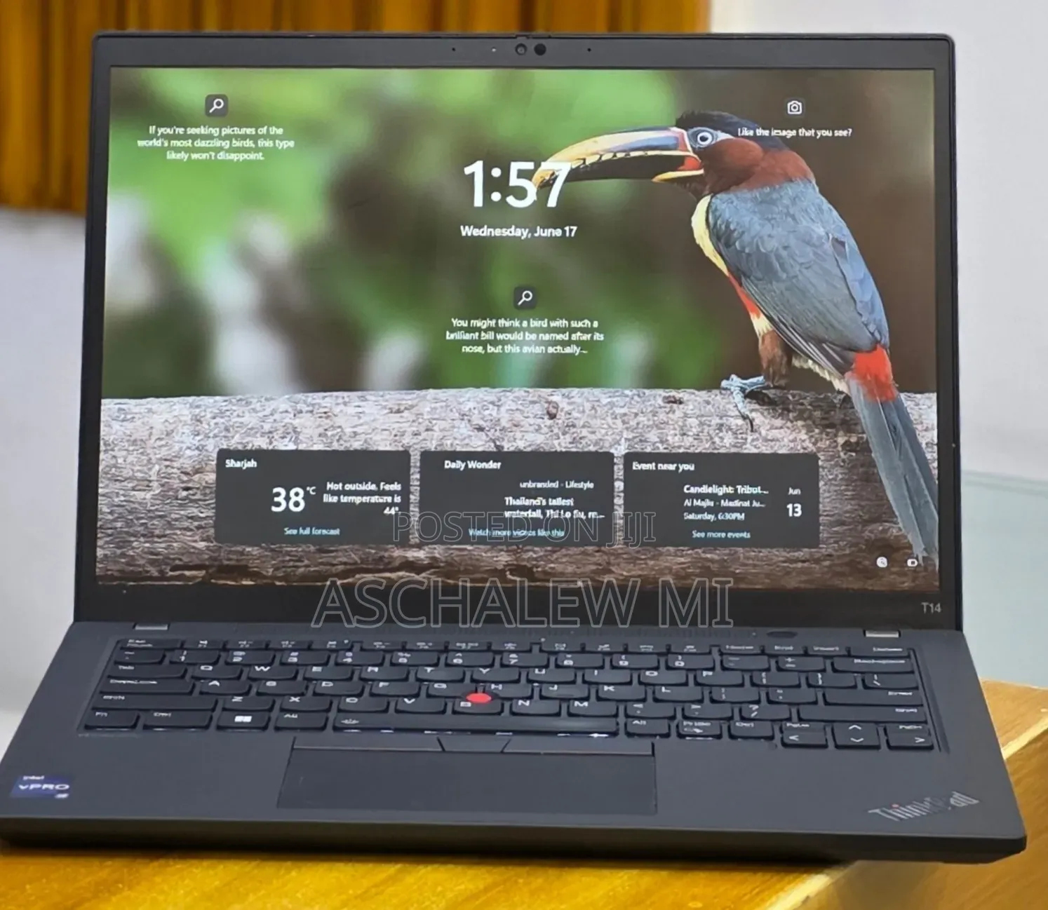 New Laptop Lenovo ThinkPad T14 16GB Intel Core i7 SSD 512GB