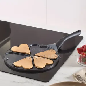  Momcoc Smiley Face Non Stick Pancake Pan 