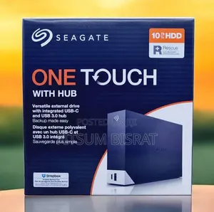 Seagate One Touch Hub 10 Tb External Hard Drive HDD
