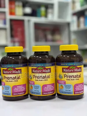 Nature Made Prenatal Multivitamin With Folic Acid and Dha Softgels