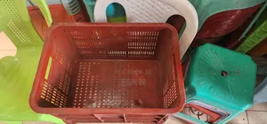 Heavy-duty Green Plastic Crates – Durable Storage Transport