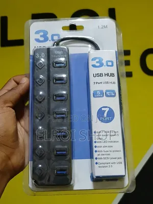 7-Port Usb 3.0 Hub
