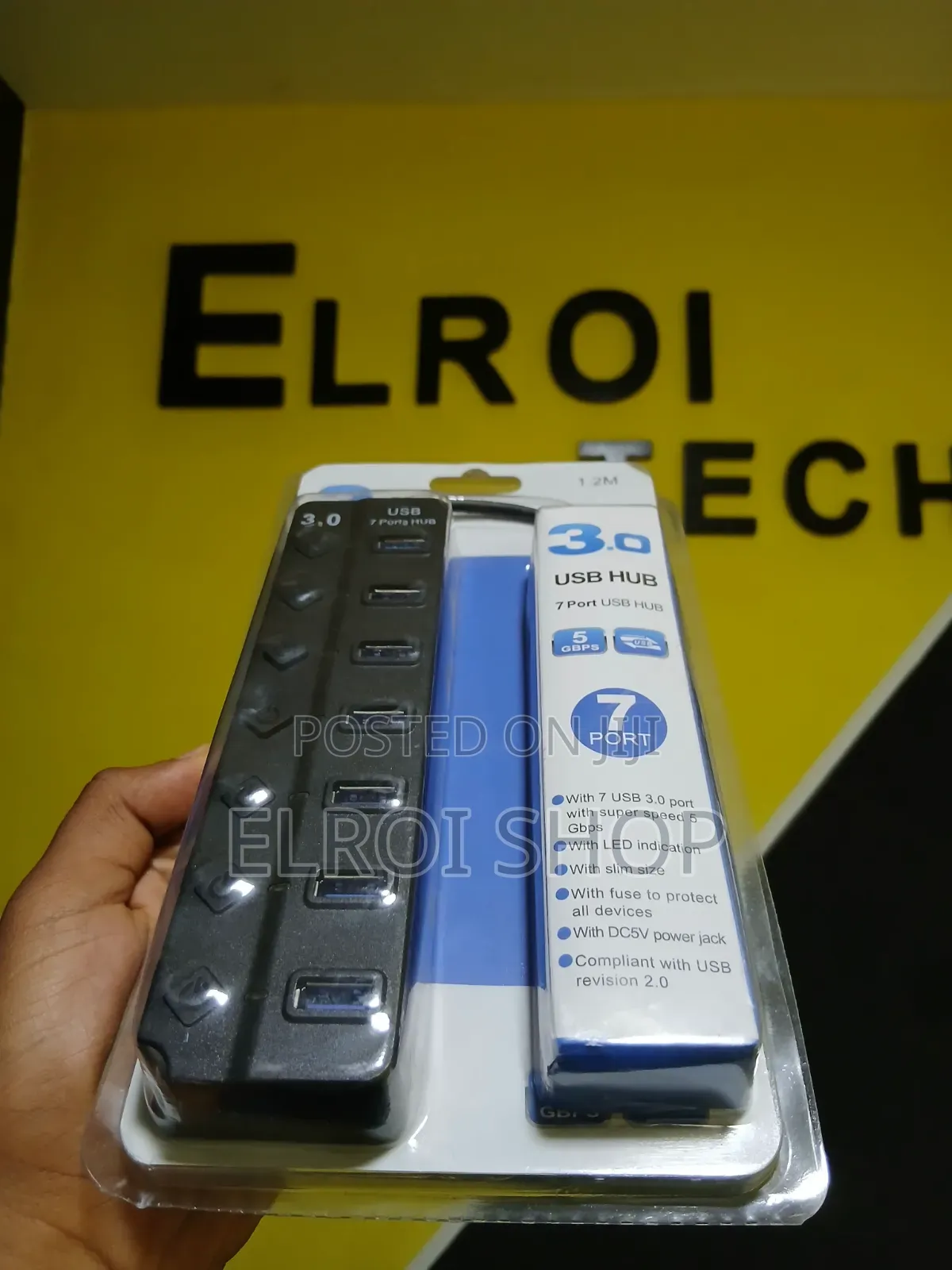 7-Port Usb 3.0 Hub