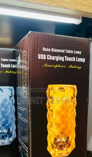 Rose Diamond Table Lamp