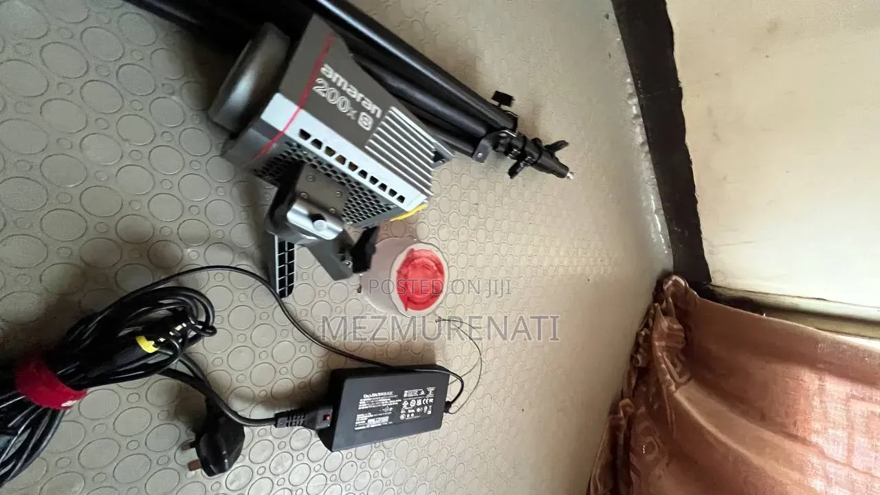 Three 200x Amaran Light With Stand