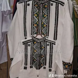 Traditional Man T-Shirt Jacket Suits Scarf Shoes የሐበሻ የሀገር ባህል ልብሶች