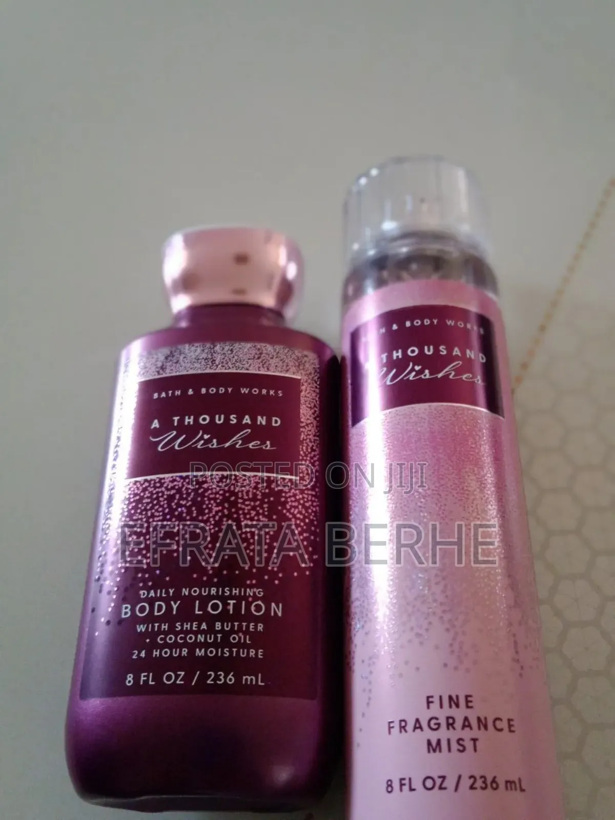 Body Lotion and Spray