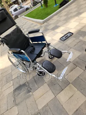 Multifunctional Manual Wheelchair Features a Reclining High-Back Desig