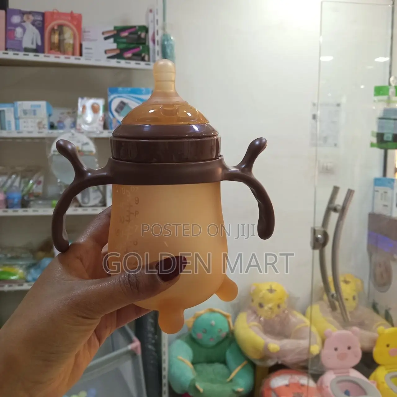 Premium Anti-Colic Silicone Baby Feeding Bottle W