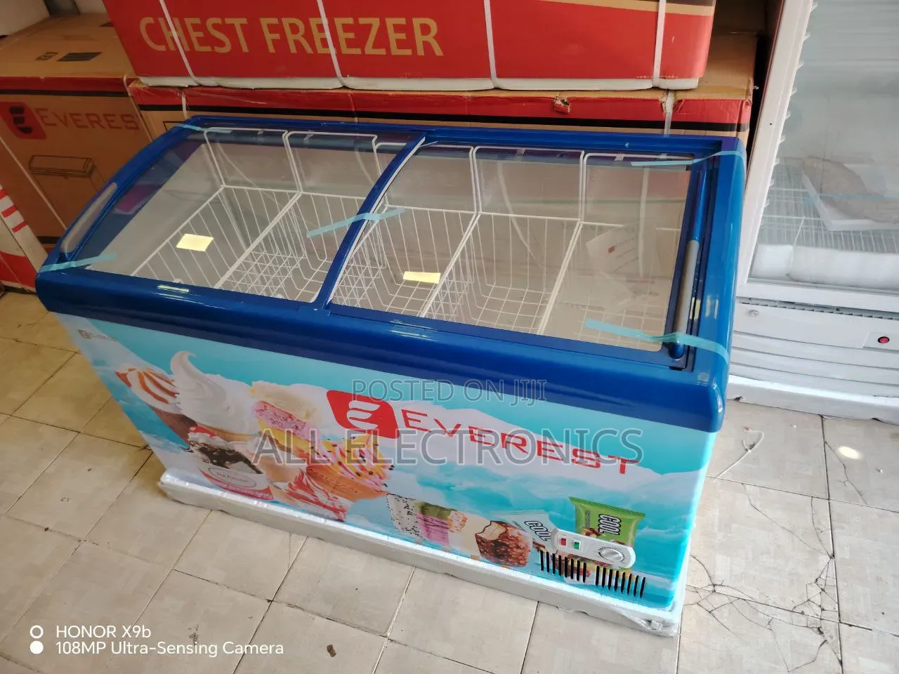 Everest Icecream Display Freezer