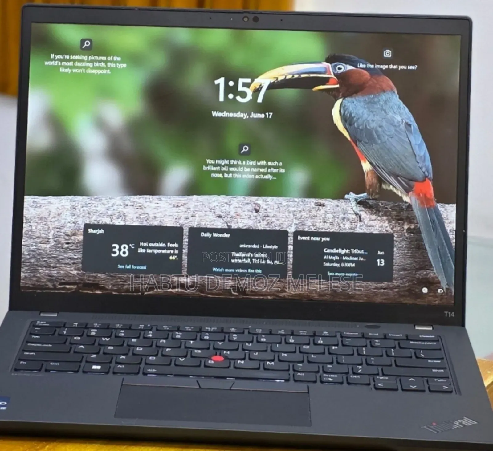 New Laptop Lenovo ThinkPad T14 16GB Intel Core i7 SSD 512GB