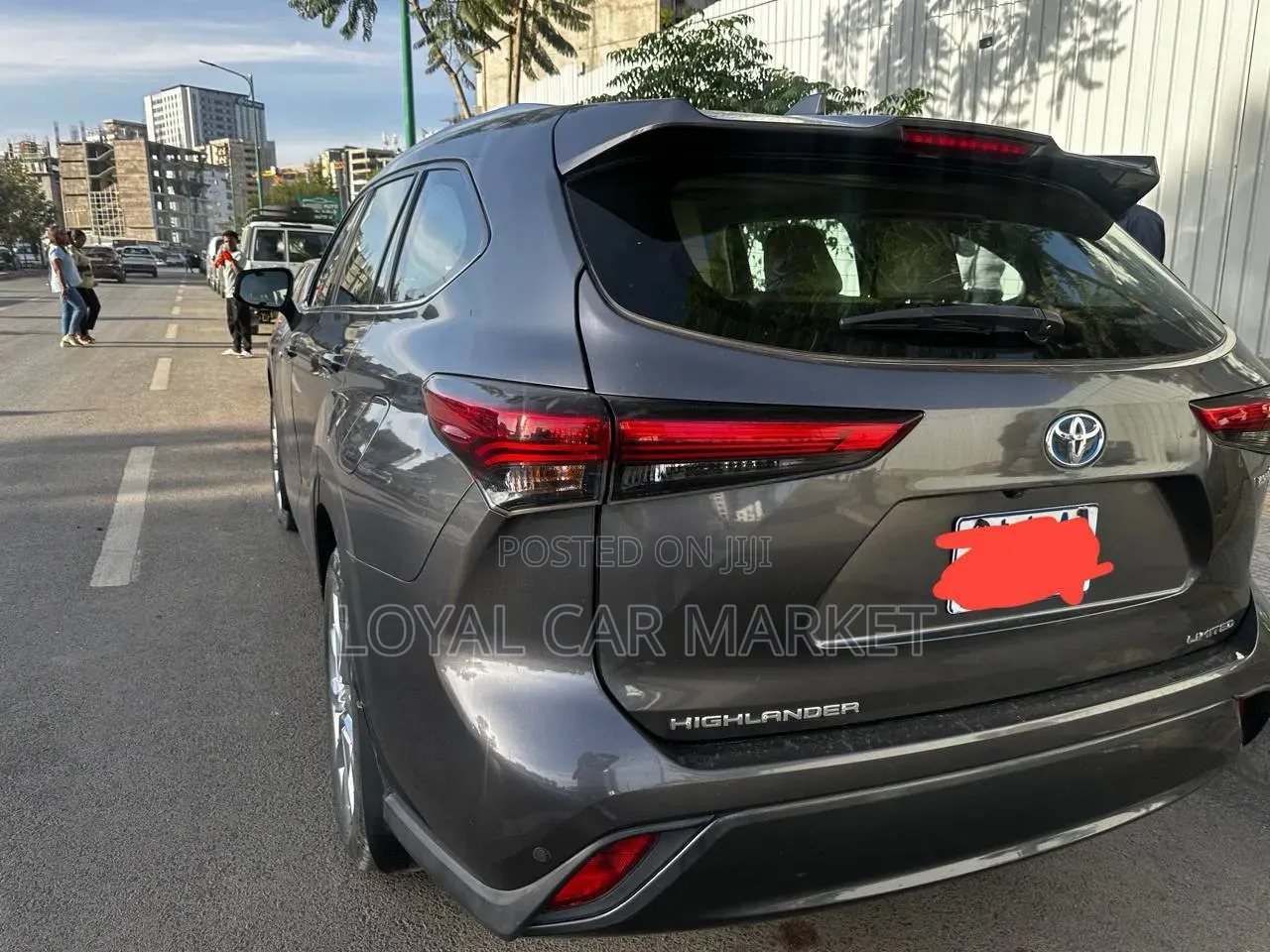 Toyota Highlander Hybrid 2023 Gray