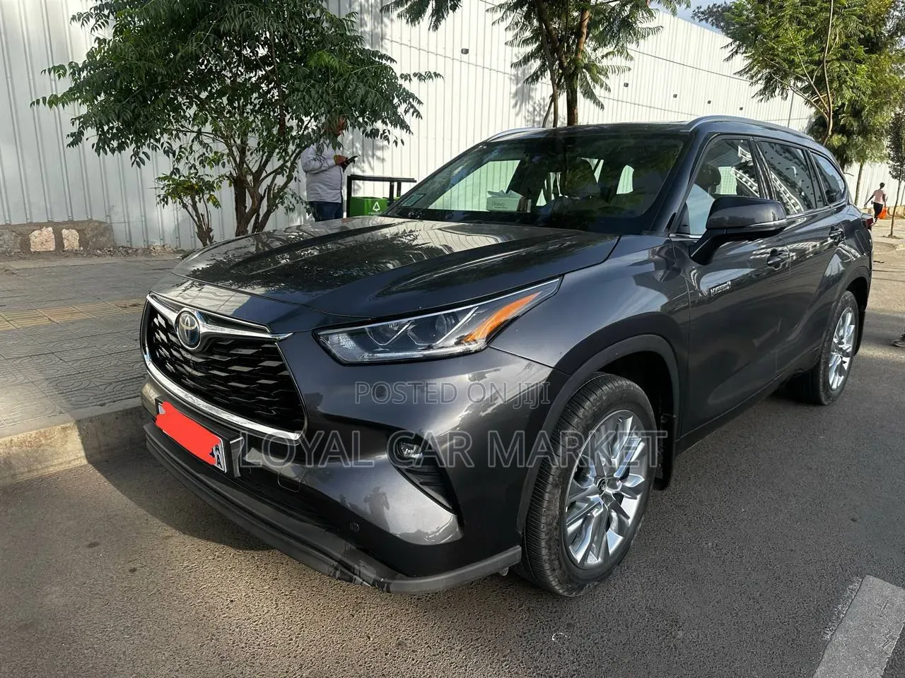 Toyota Highlander Hybrid 2023 Gray
