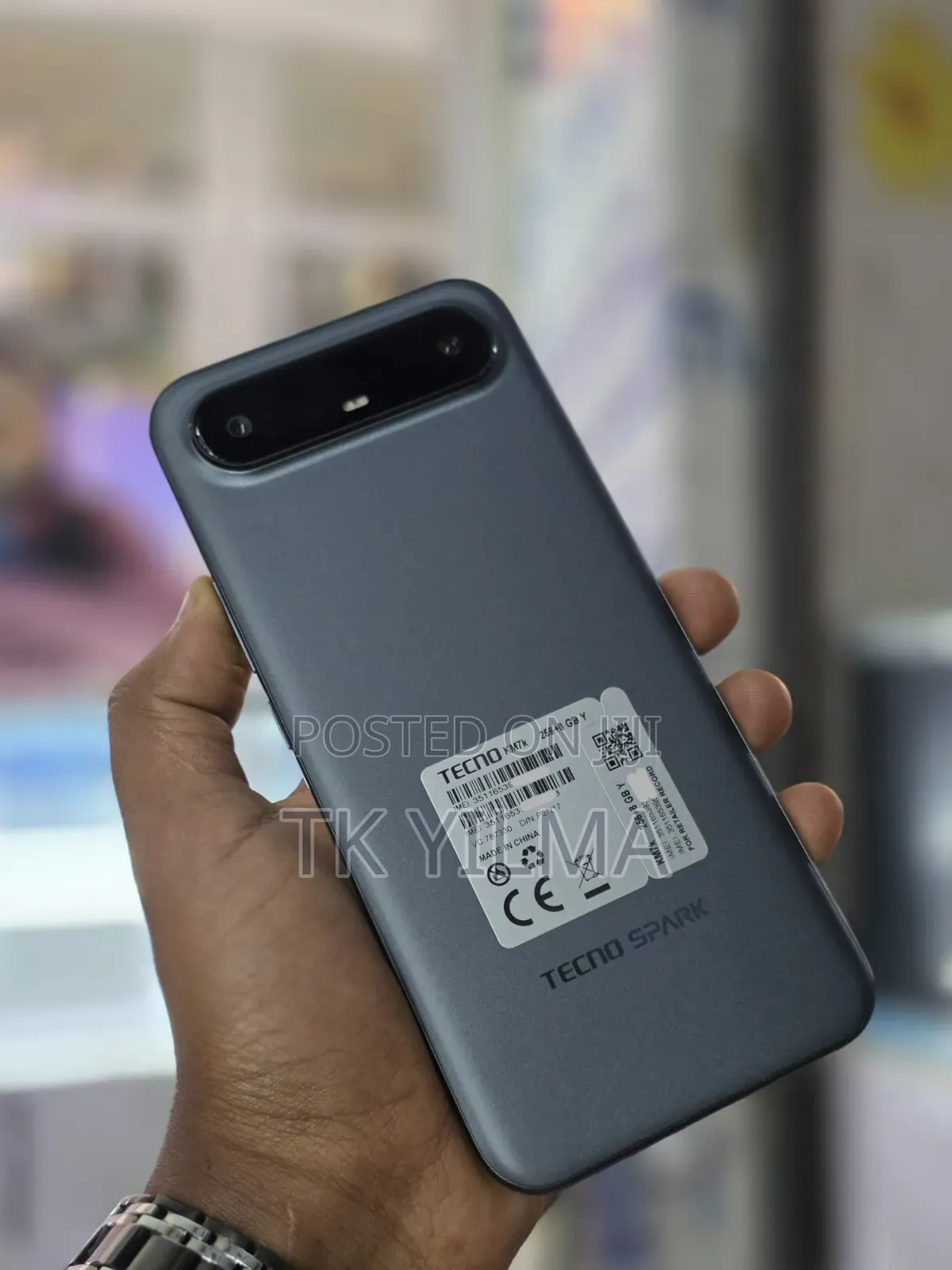 New Tecno Spark Slim 256 GB Gray