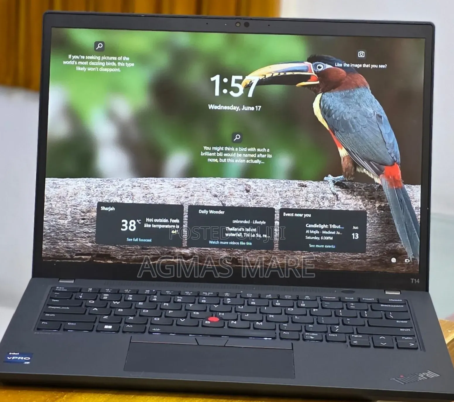 New Laptop Lenovo ThinkPad T14 16GB Intel Core i7 SSD 512GB