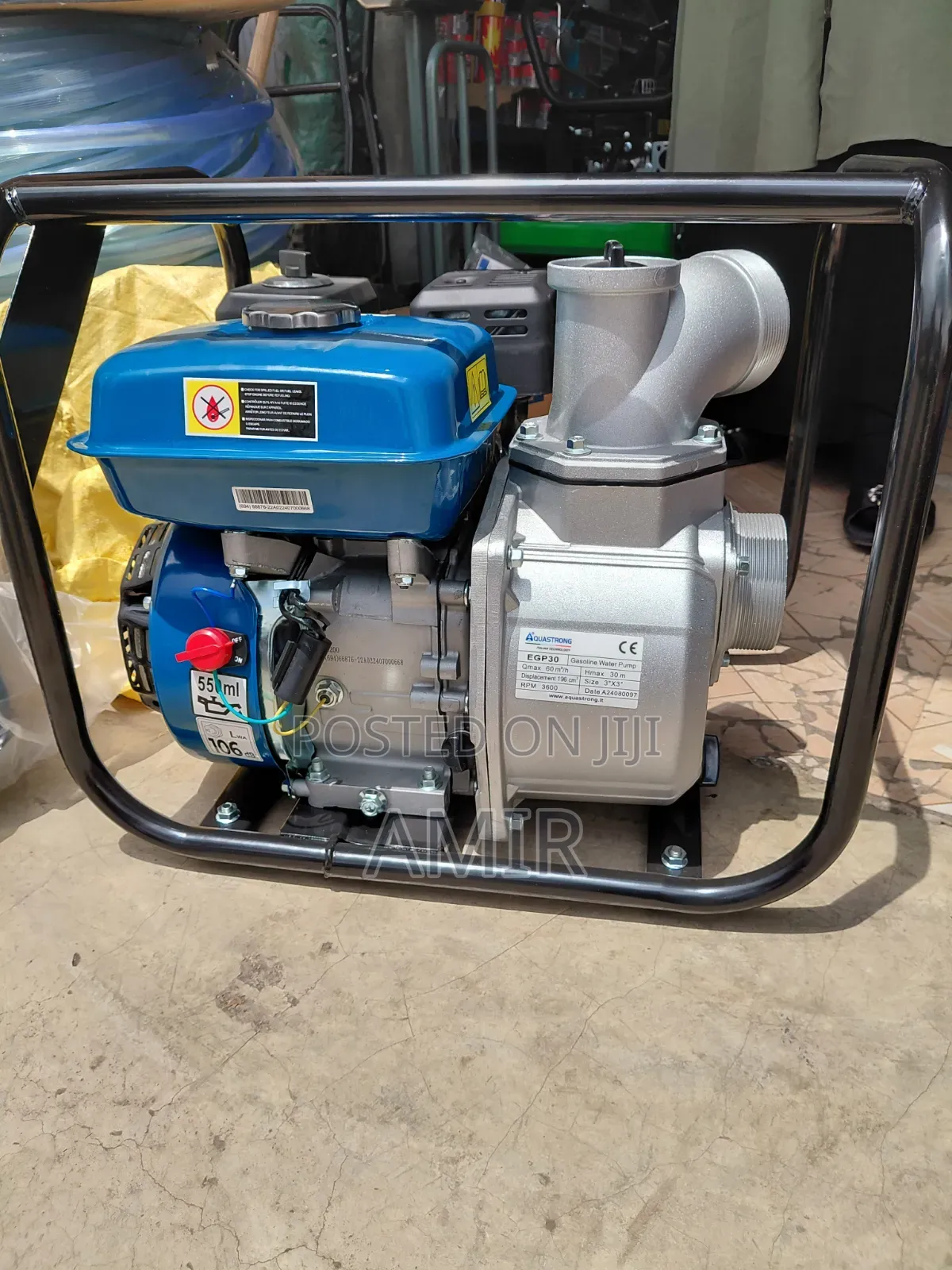 Aquastrong የውሃ ፓምፕ 3" (Gasoline Water Pump)