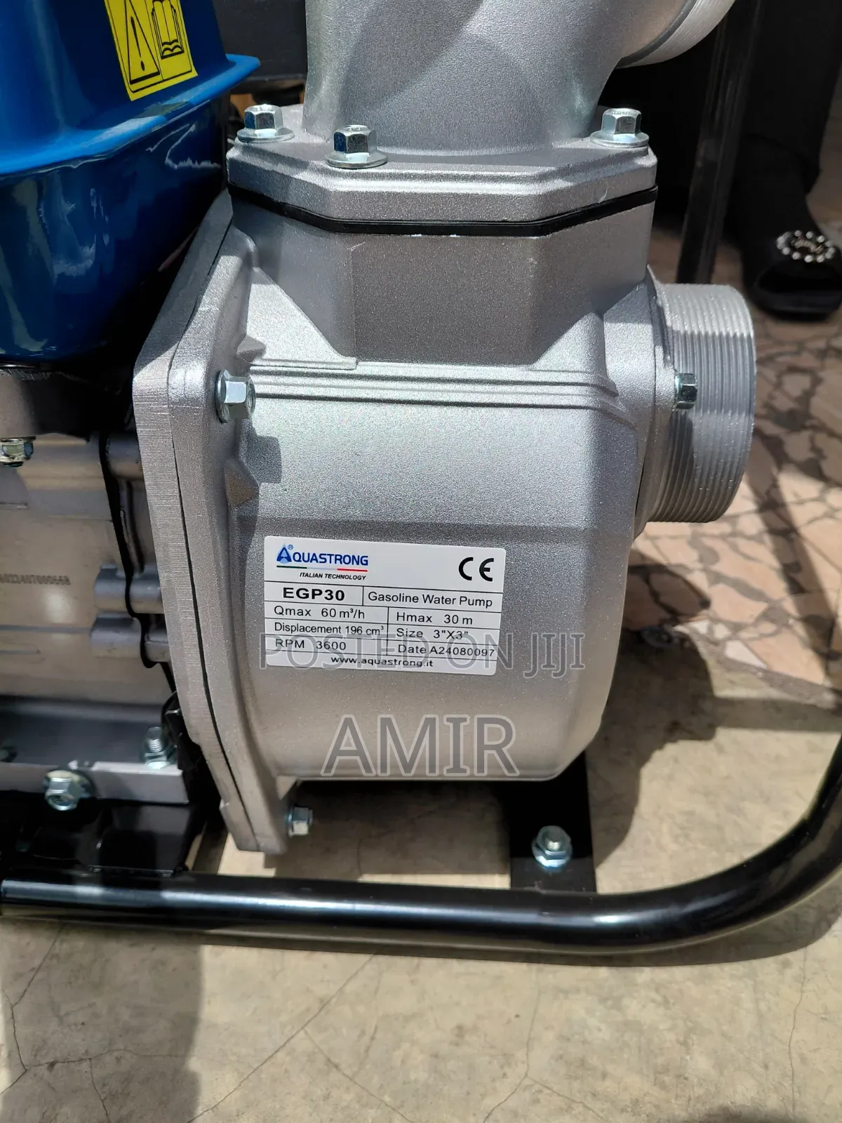 Aquastrong የውሃ ፓምፕ 3" (Gasoline Water Pump)
