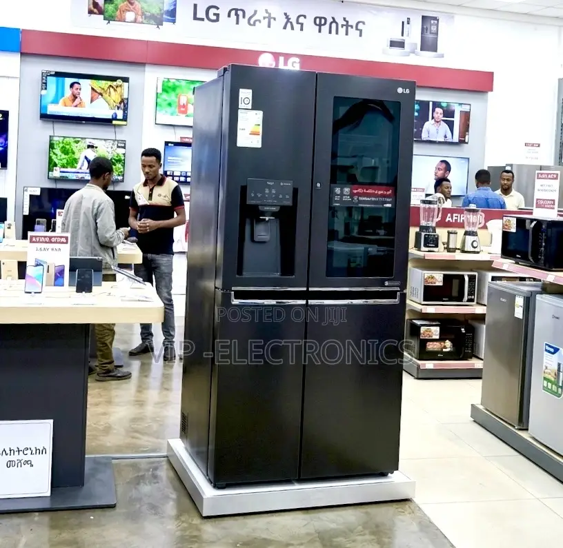 Lg Refrigerator Side by Side Lg Instaview Smart Knock Knock) Premium