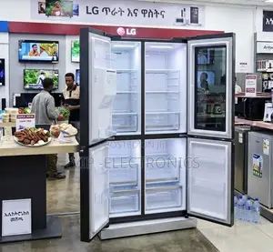 Lg Refrigerator Side by Side Lg Instaview Smart Knock Knock) Premium
