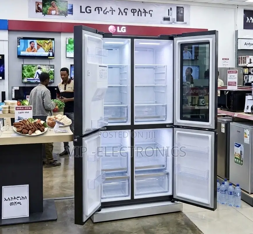 Lg Refrigerator Side by Side Lg Instaview Smart Knock Knock) Premium