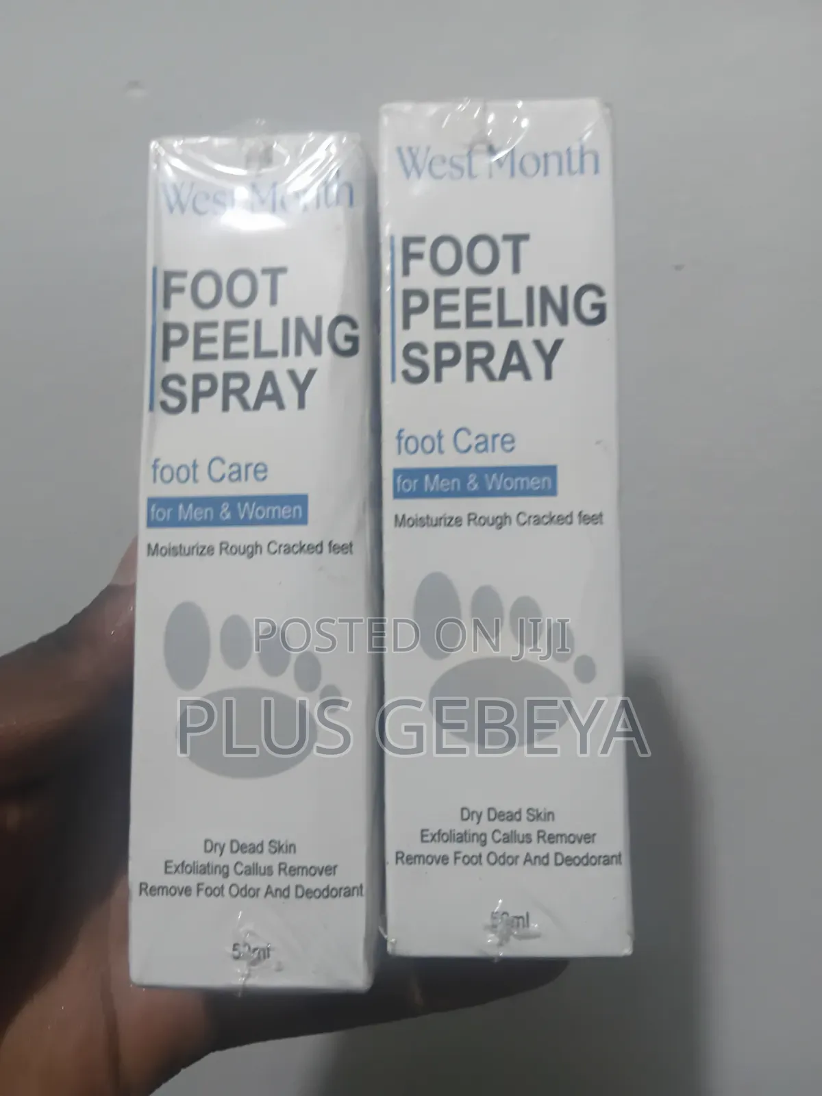 Foot Peeling Spray 50ml – Remove Dead Skin Foot Odor