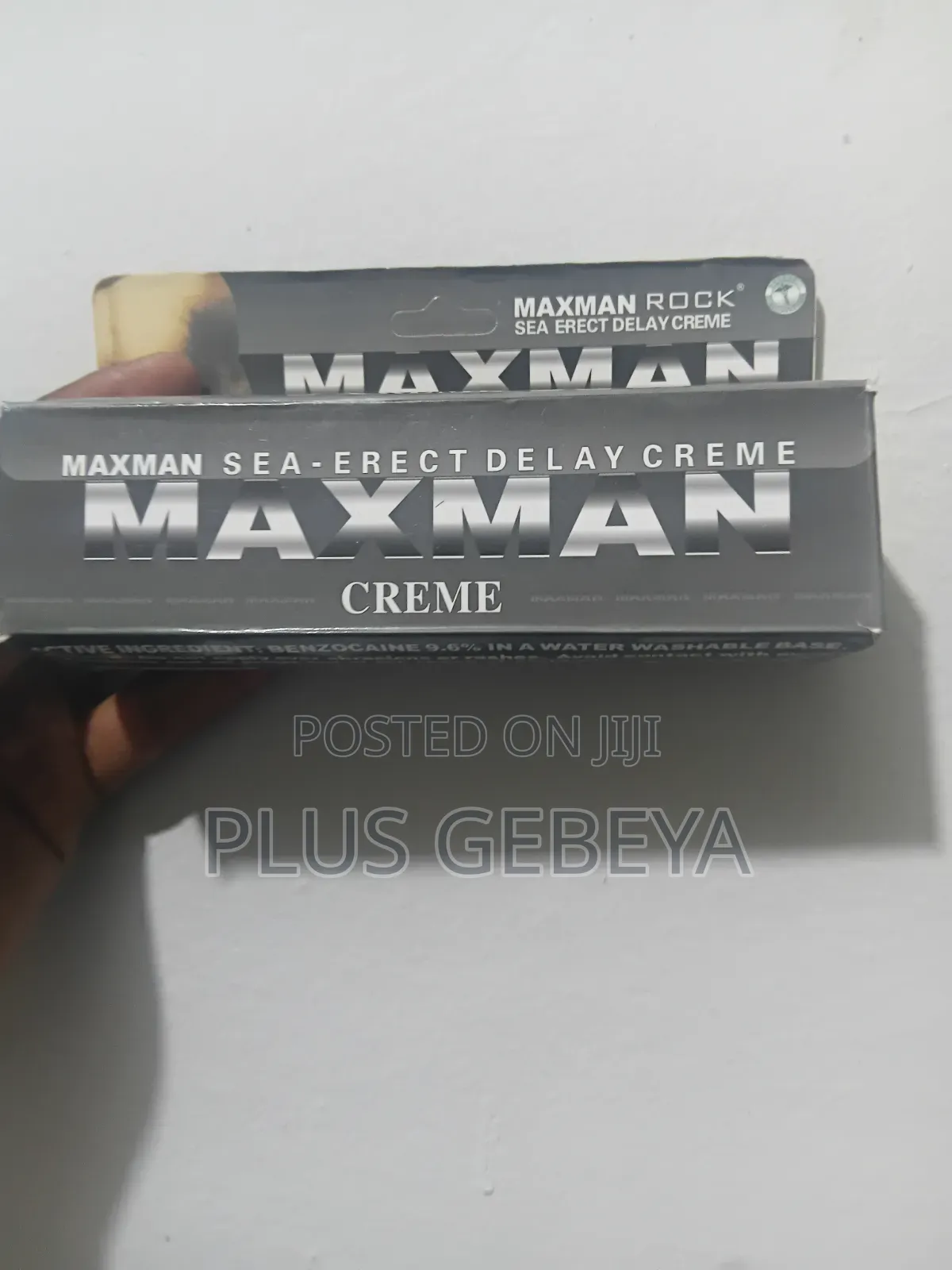 Maxman Sea-Erect Delay Creme for Men