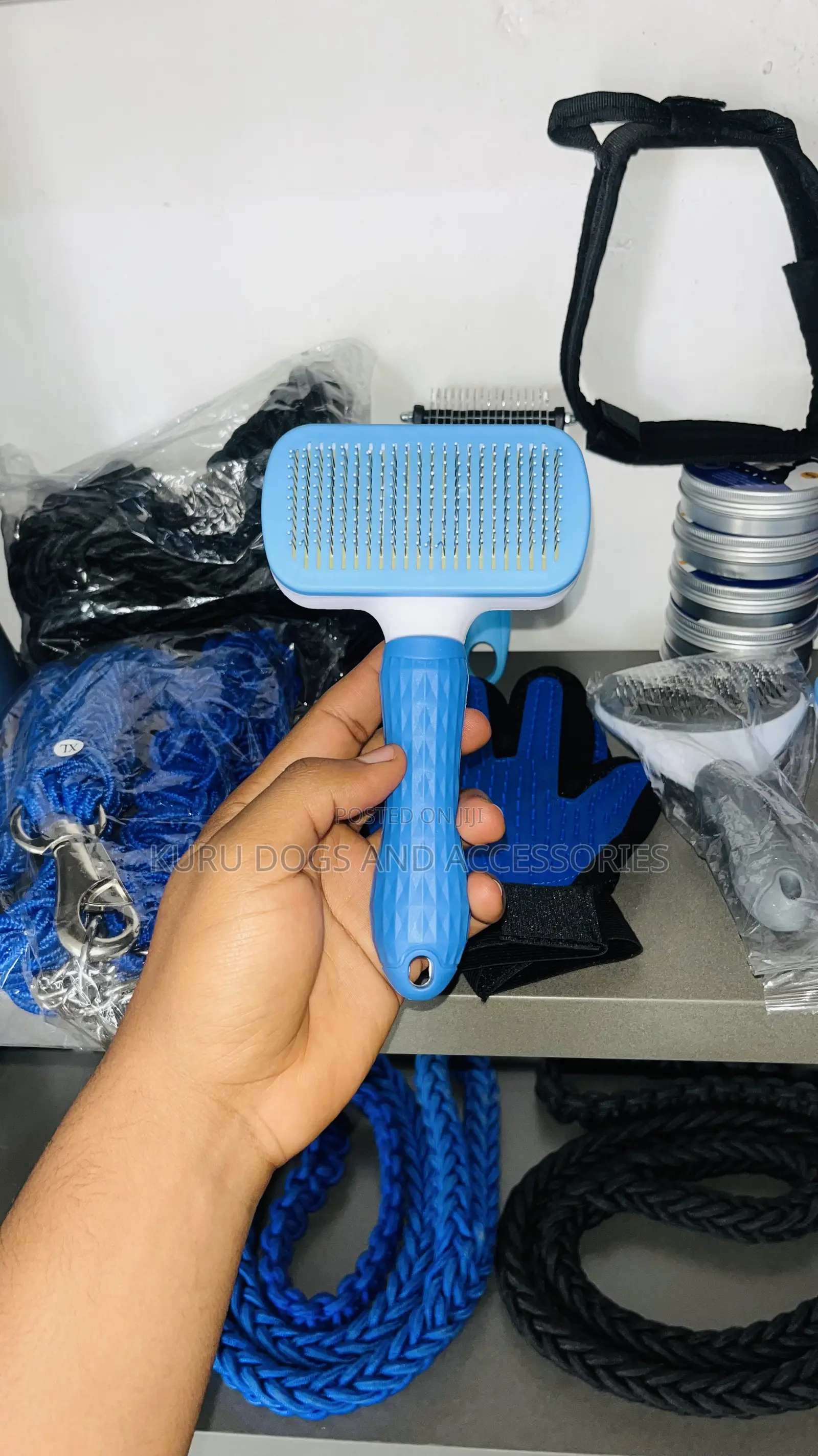 ማበጠሪያ Press Comb for Dogs
