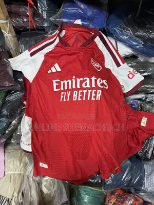 Arsenal Original 2026/2027 Red Home Jersey ኦሪጅናል አርሴናል ማልያ