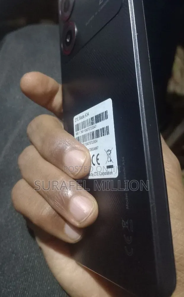 ZTE Blade A34 64 GB Silver