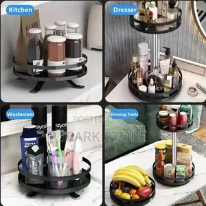 3 Tier Rotating Spice And Cosmotic Orgnizer