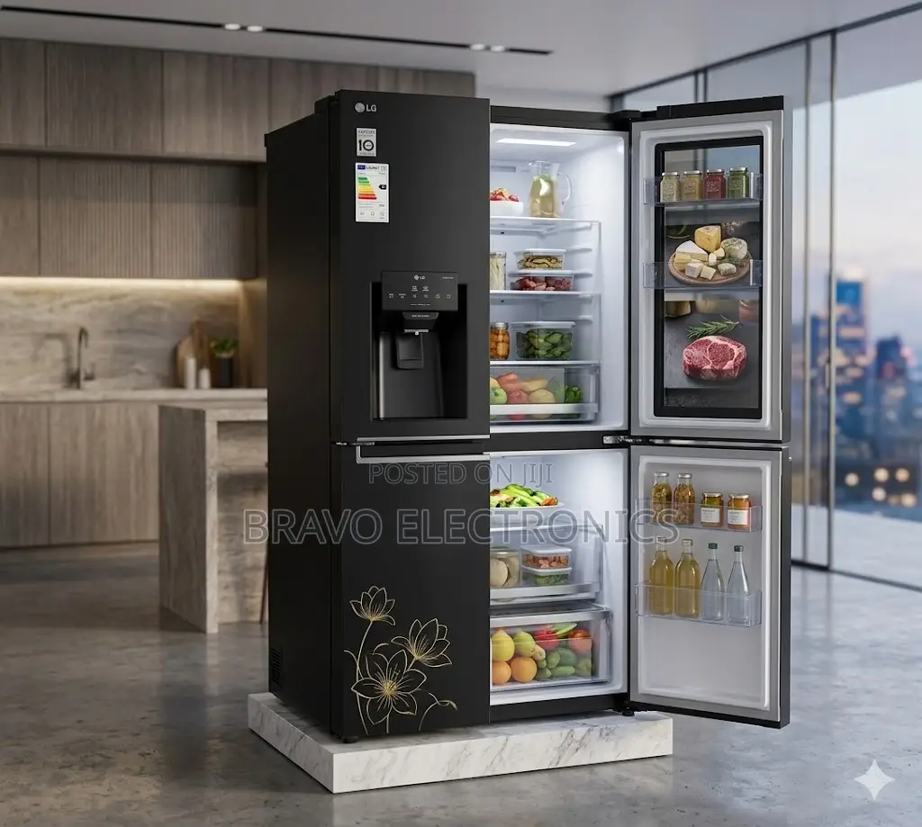Lg Side by Side Refrigerator – Knock Knock Smart Door | Premium