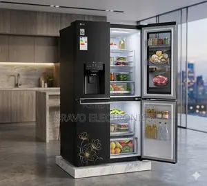 Lg Side by Side Refrigerator – Knock Knock Smart Door | Premium