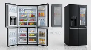Lg Side by Side Refrigerator – Smart Instaview Knock Knock Technology