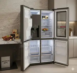 Lg Side by Side Knock Knock Refrigerator –Ultimate Luxury Smart Fridge