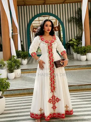 Habesha Dress and Chiffon