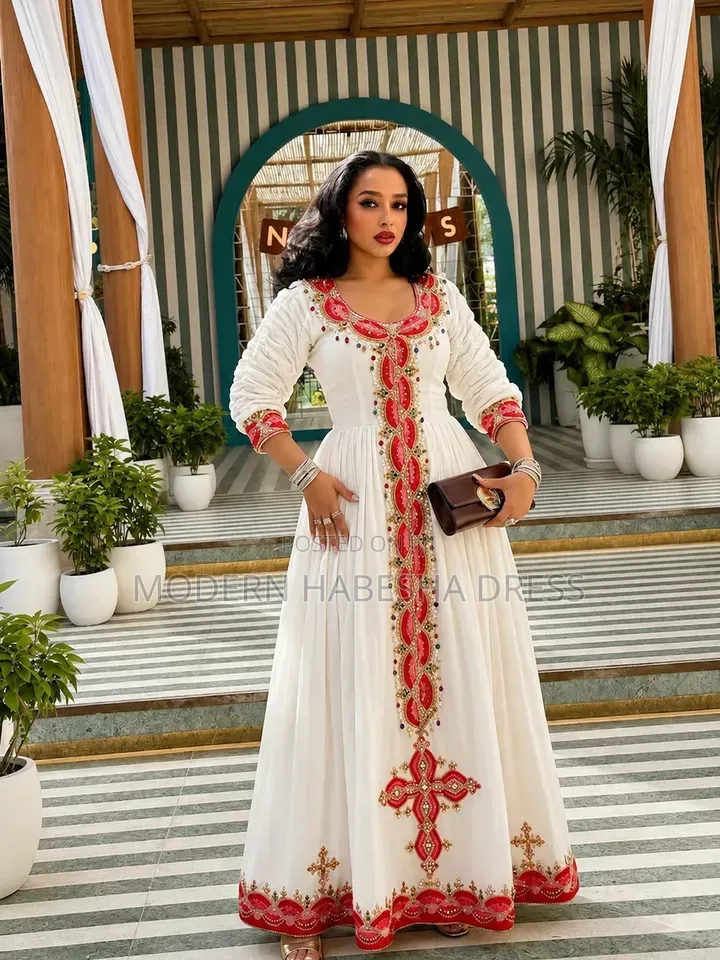 Habesha Dress and Chiffon