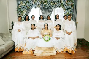 Habesha Dress and Chiffon