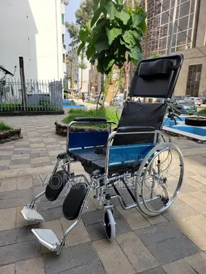 Wheelchair With Commode整形fully Reclining Backrest for Enhanced Comfort