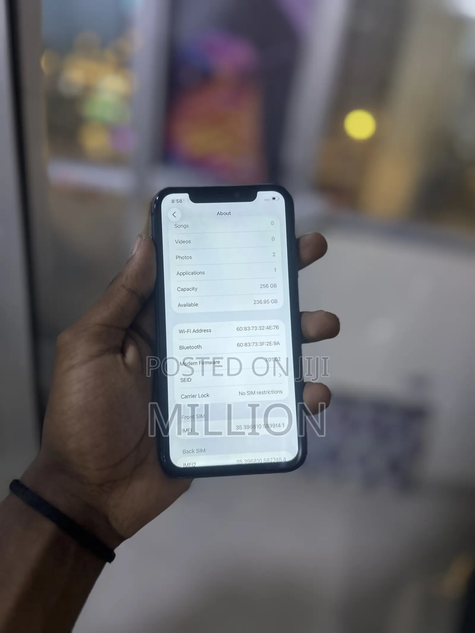 Apple iPhone 11 256 GB Black
