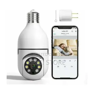 360° Wifi Smart Bulb Security Camera