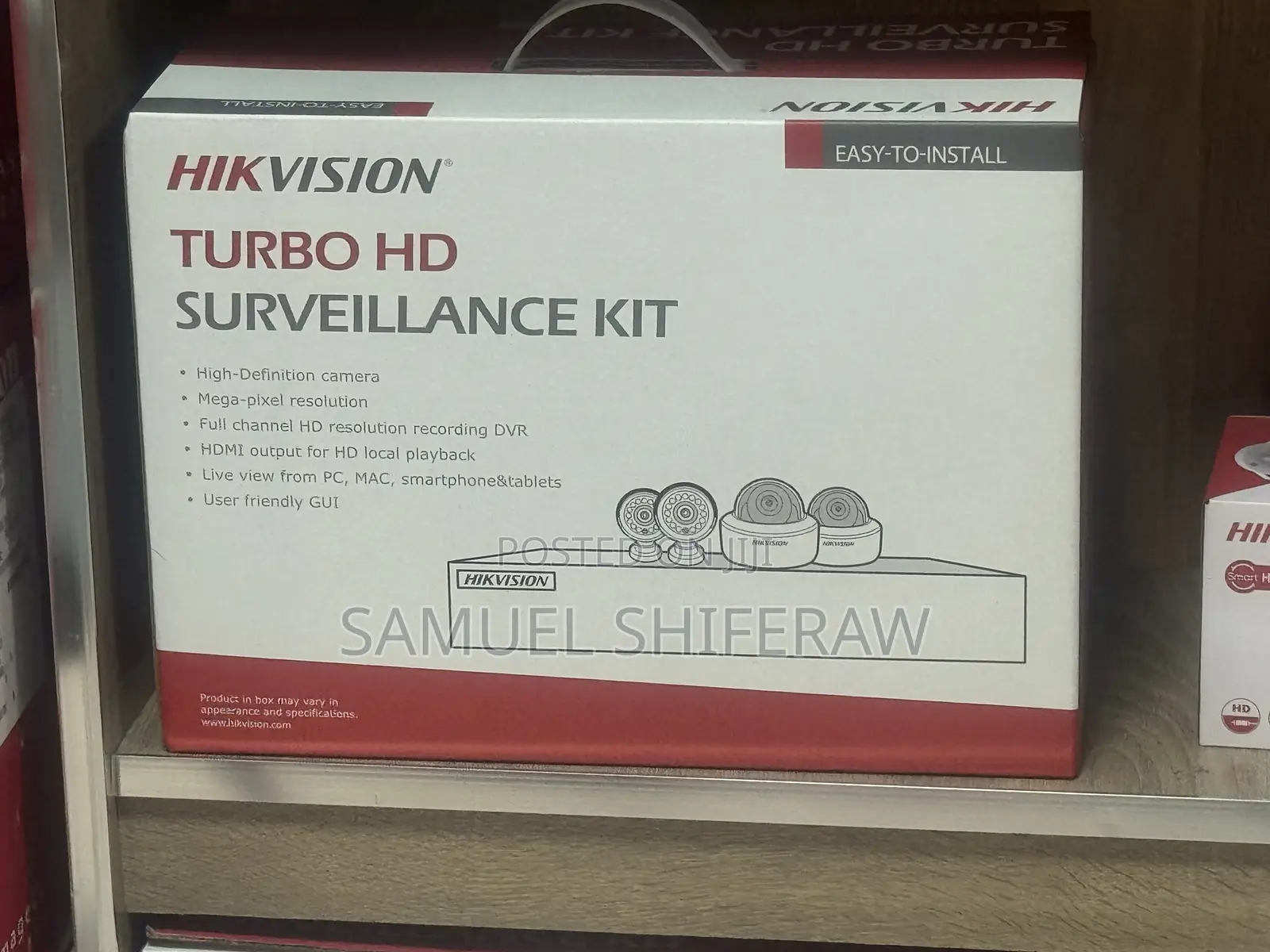 Hikvision 4ch Kit With 1tbhdd