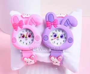 Cartoon Little Rabbit Soft Silicone Strap Primary School Student Watch