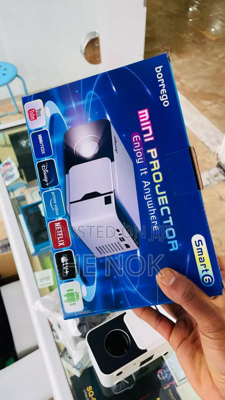 Borrego Smart 6 Mini Projector Best Quality