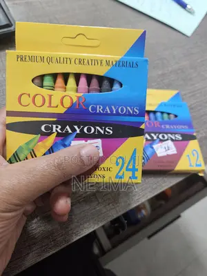 Crayons 12 and 24 Colors